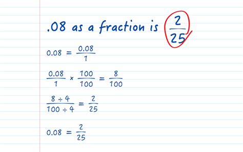 08 As A Fraction In Simplest Form