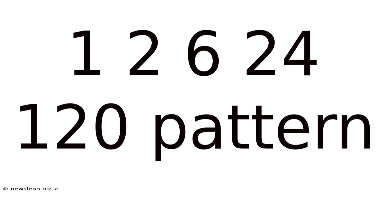 1 2 6 24 120 Pattern