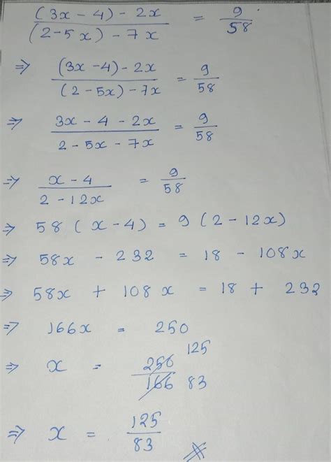 3x 4 2x 2 5x 7x 9 58