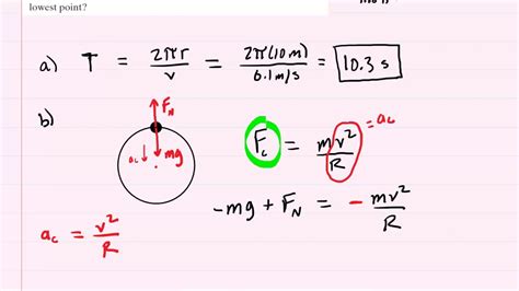 A Circular Motion Addict Of Mass 80 Kg