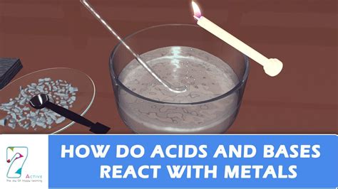 Can Acids And Bases React With Metal