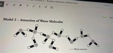 Draw 10 Water Molecules To Create A Cluster