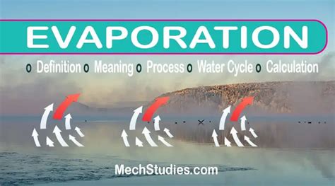 Evaporation Is A Physical Or Chemical Change