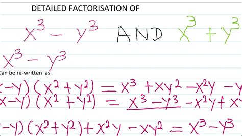 Factors Of X 3 Y 3