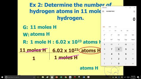 How Many Total Atoms Are In 1.0 Moles Of H2o