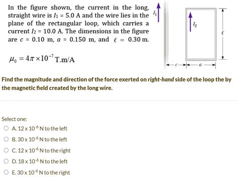 In The Figure A Long Straight Wire Carries A Current