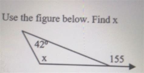 In The Figure Below Find X