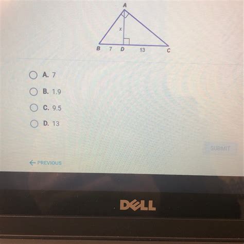 In The Figure Shown What Is The Value Of X