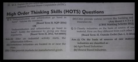 Industrialisation And Urbanisation Go Hand In Hand Justify The Statement