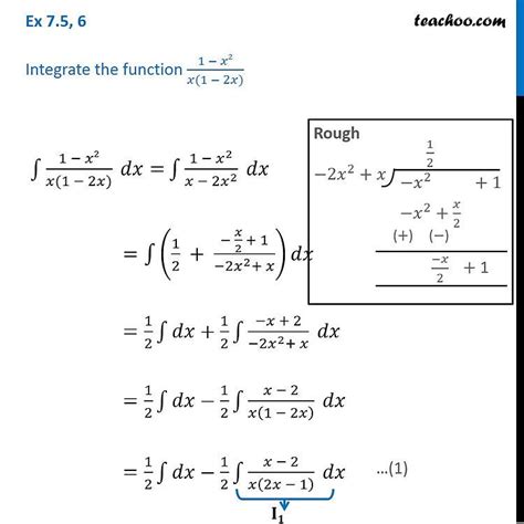 Integration Of 1 X 2 X 1