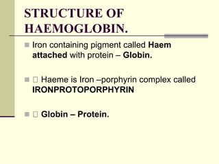 Iron Containing Pigment Is Referred To As