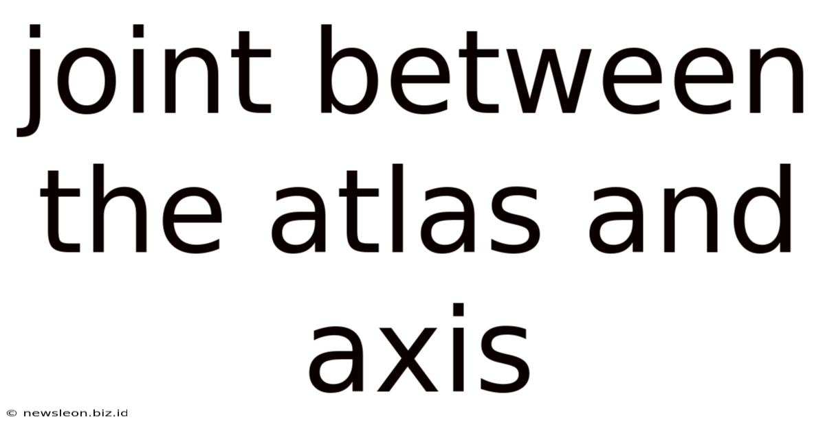 Joint Between The Atlas And Axis