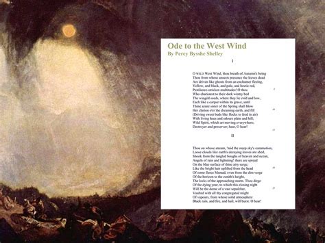 Ode To The West Wind Interpretation