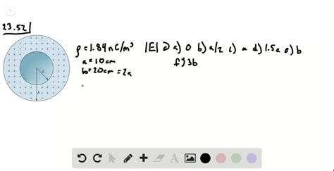 The Figure Shows A Spherical Shell With Uniform Volume