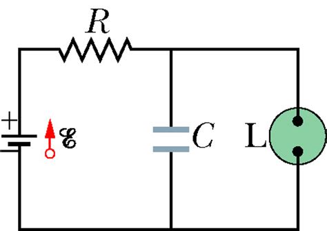 The Figure Shows The Circuit Of A Flashing Lamp