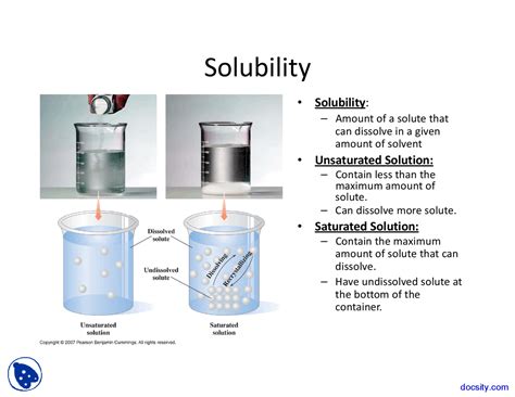 The Solubility Of A Solute Depends On