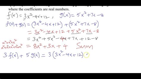 The Sum Of Two Polynomials Is 10a2