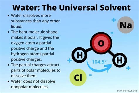 Water Is Called Universal Solvent Why