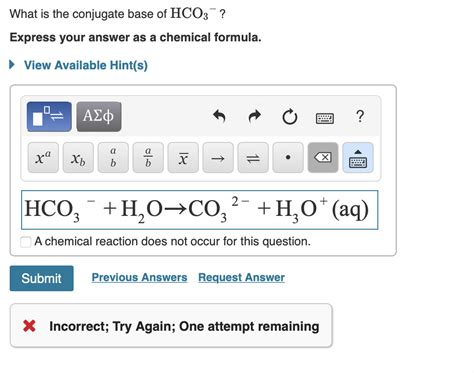 What Is The Conjugate Base Of Hco3