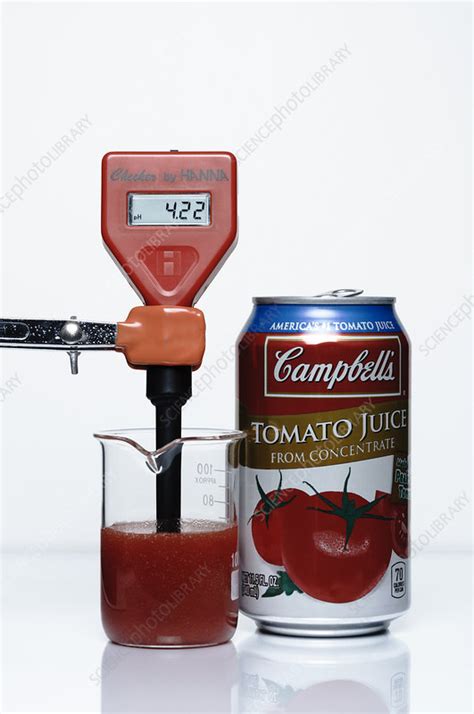 What Is The Ph Of Tomato Juice