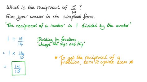 What Is The Reciprocal Of 14