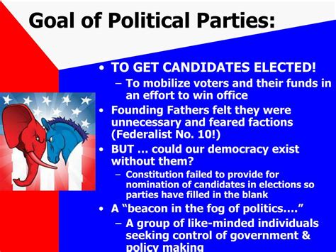 What Is The Ultimate Goal Of A Political Party