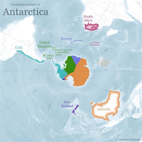 Which Continent Is Closest To Antarctica