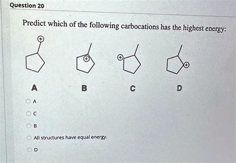 Which Of The Following Has The Higher Energy