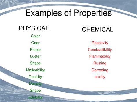 Which Of The Following Is Not A Physical Property