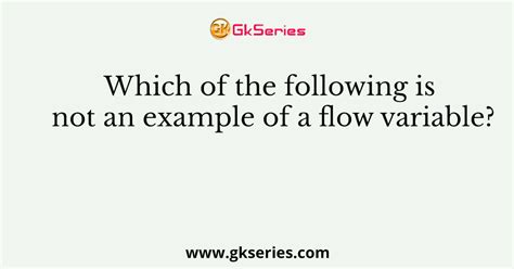 Which Of The Following Is Not An Example Of