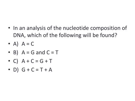 Which Of The Following Is Not Found In Dna